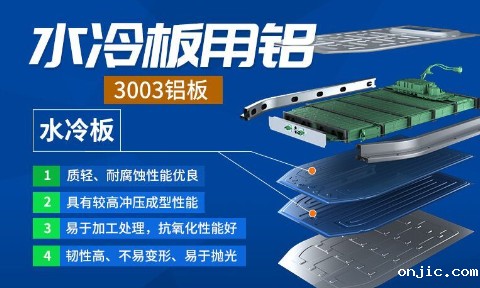 汽车水冷板用复合板_铝钎焊复合材料3003+4045铝板耐腐蚀_散热性能优