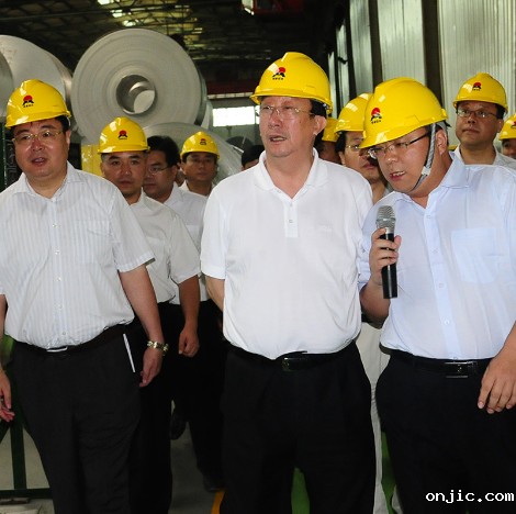 原河南省委书记郭庚茂到公司参观指导